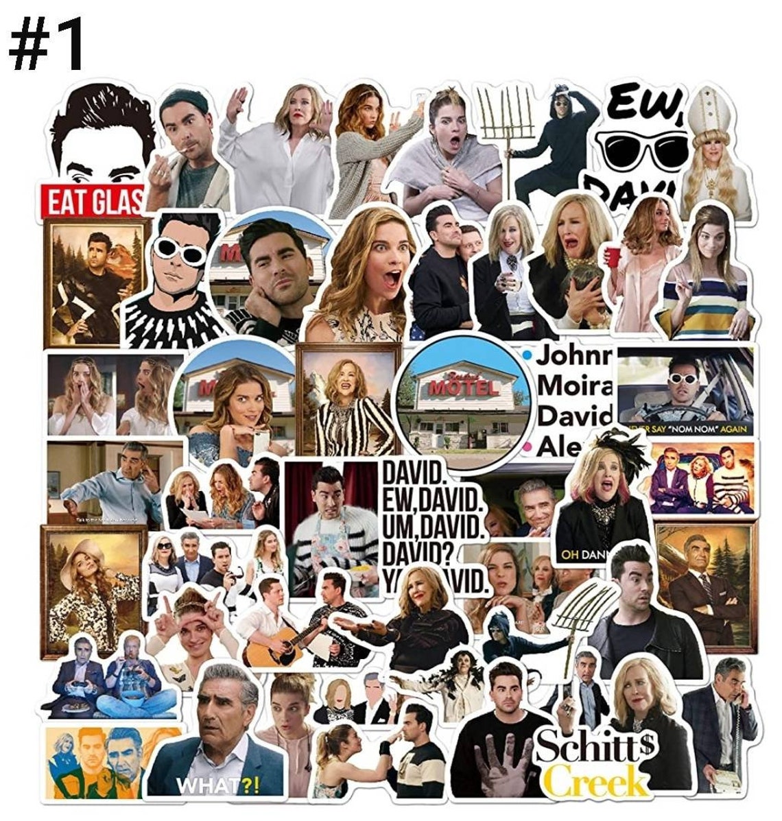 TV Shows Sticker Packs Sitcom Stickers Celebrity Stickers | Etsy