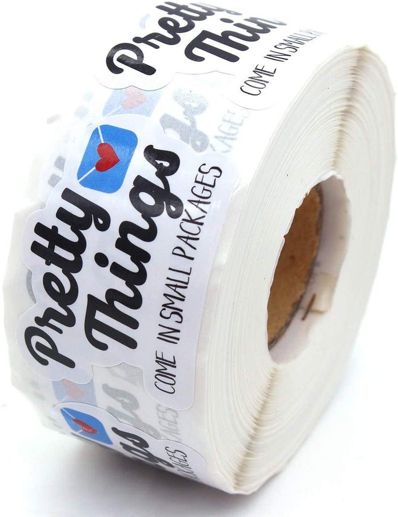 Mailer Stickers Pretty Things Shipping Stickers Packaging Labels