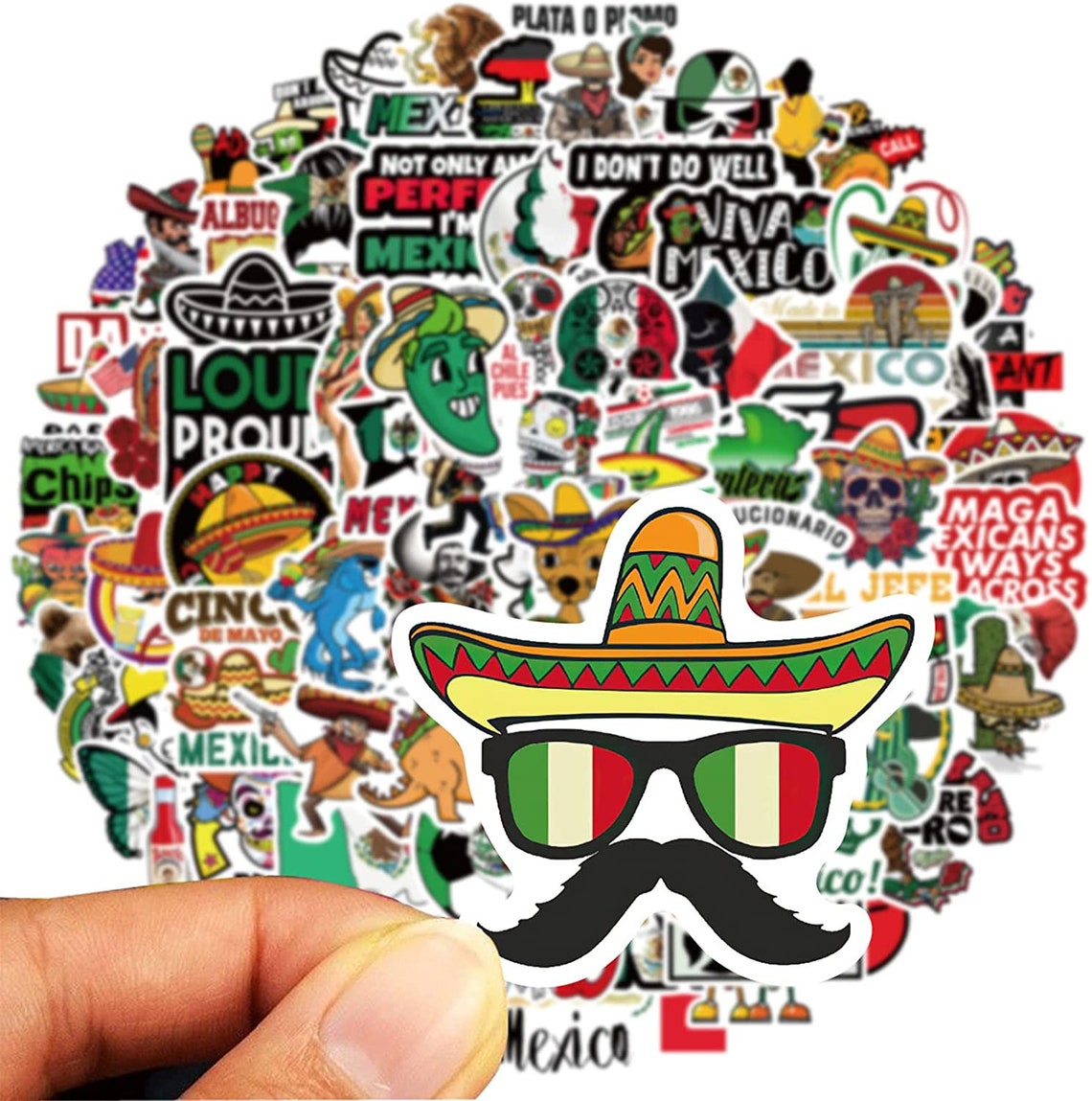 MEXICAN Stickers Chicano Stickers Mexico Art Fiesta Etsy