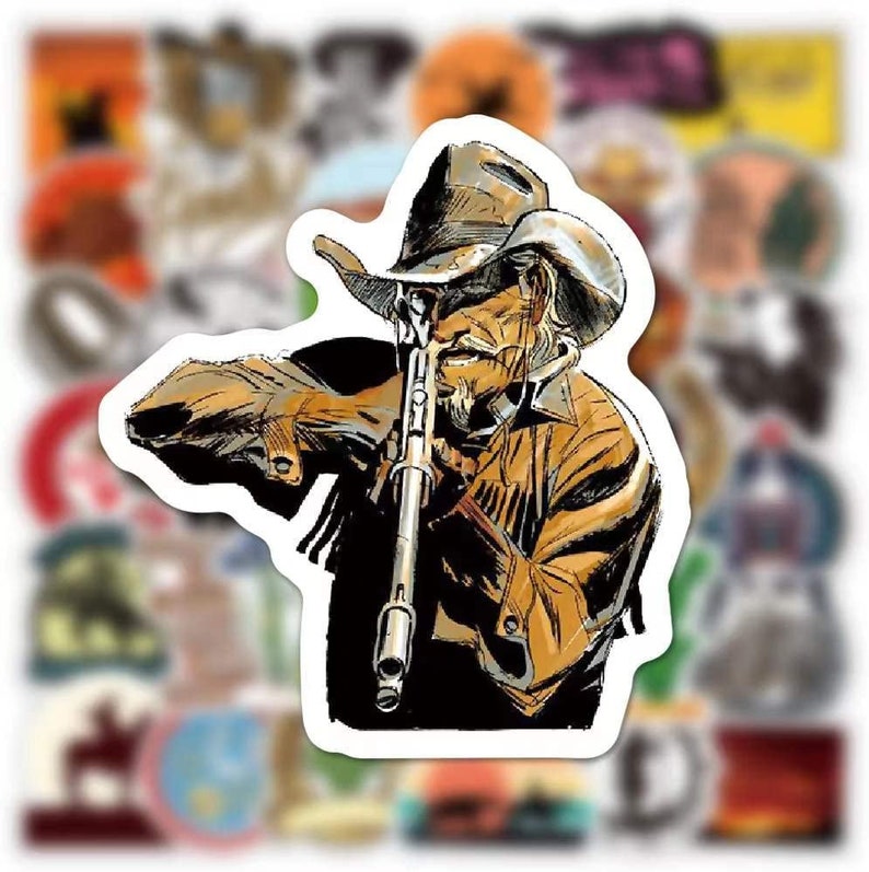 COWBOY Stickers Western Stickers Ranch Stickers - Etsy