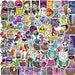 TRIPPY Sticker Packs, Psychedelic Stickers, Hippie Stickers, Vinyl Stickers