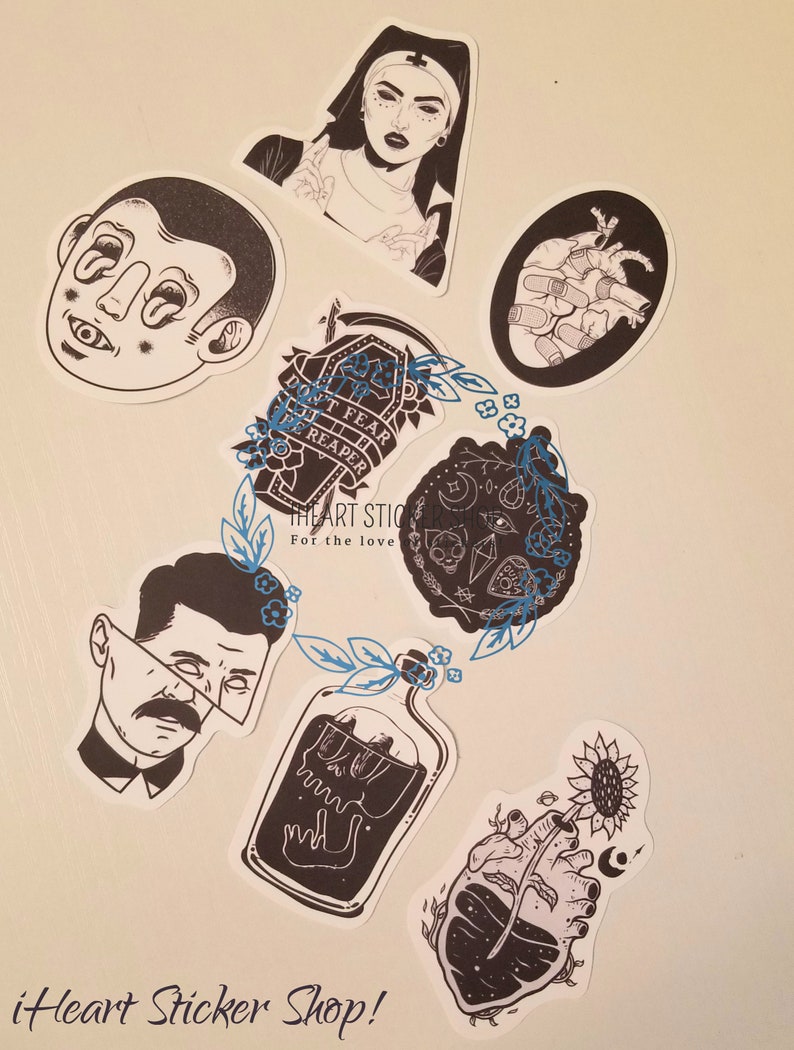 Wicked Stickers Dark World Stickers Wicked Evil Sticker Packs
