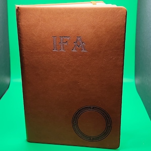 Ifa Odu Sign A5 Inscribed Leather Notebook (Medium)