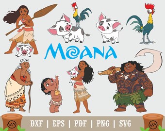 Baby Moana Svg Etsy