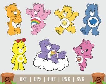 Care Bears Svg Etsy