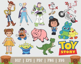 Toy Story 4 Svg Etsy