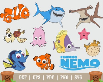 Finding Nemo Svg Etsy