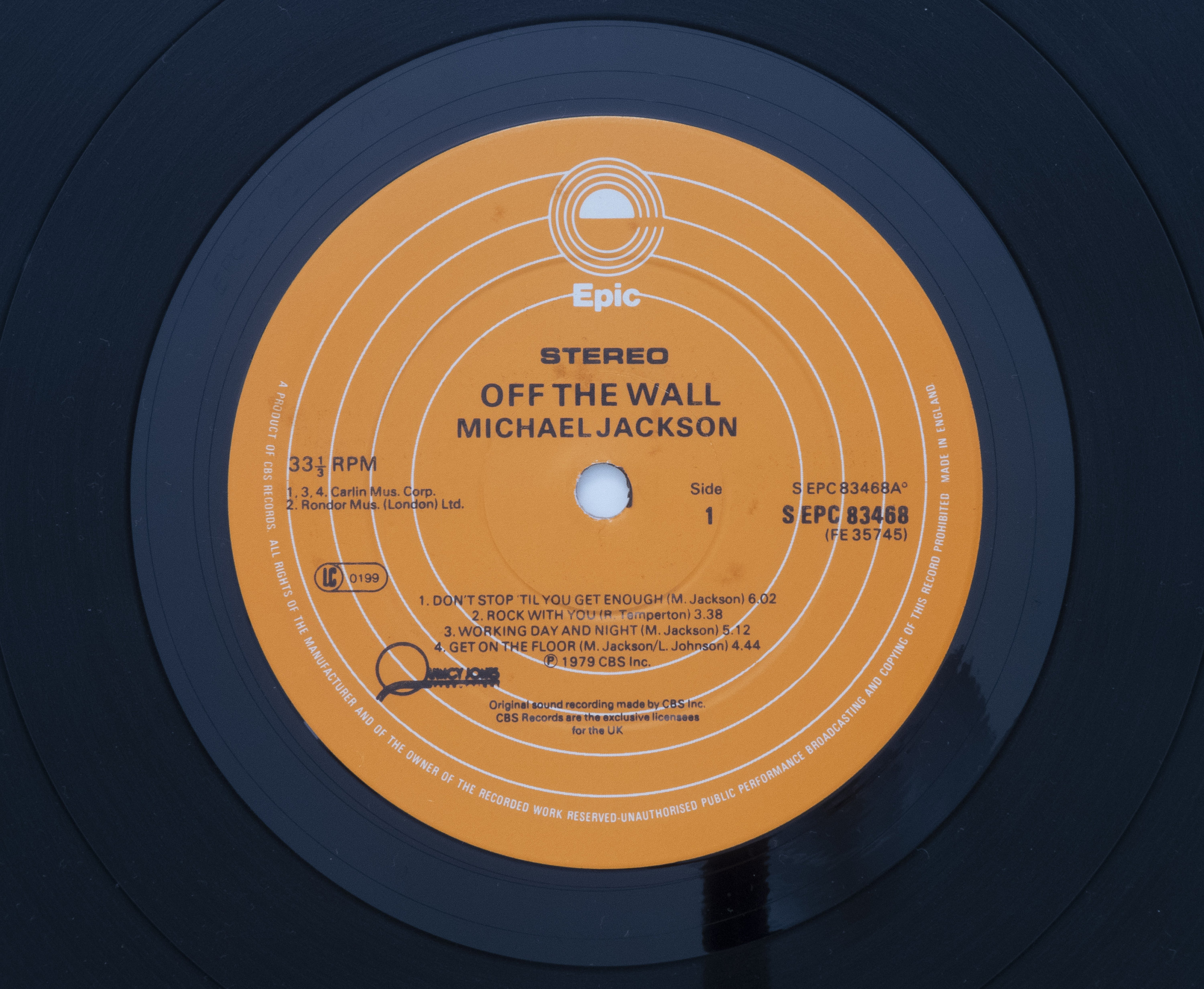 Michael Jackson Off The Wall 12 VinylPlatte LP Etsy