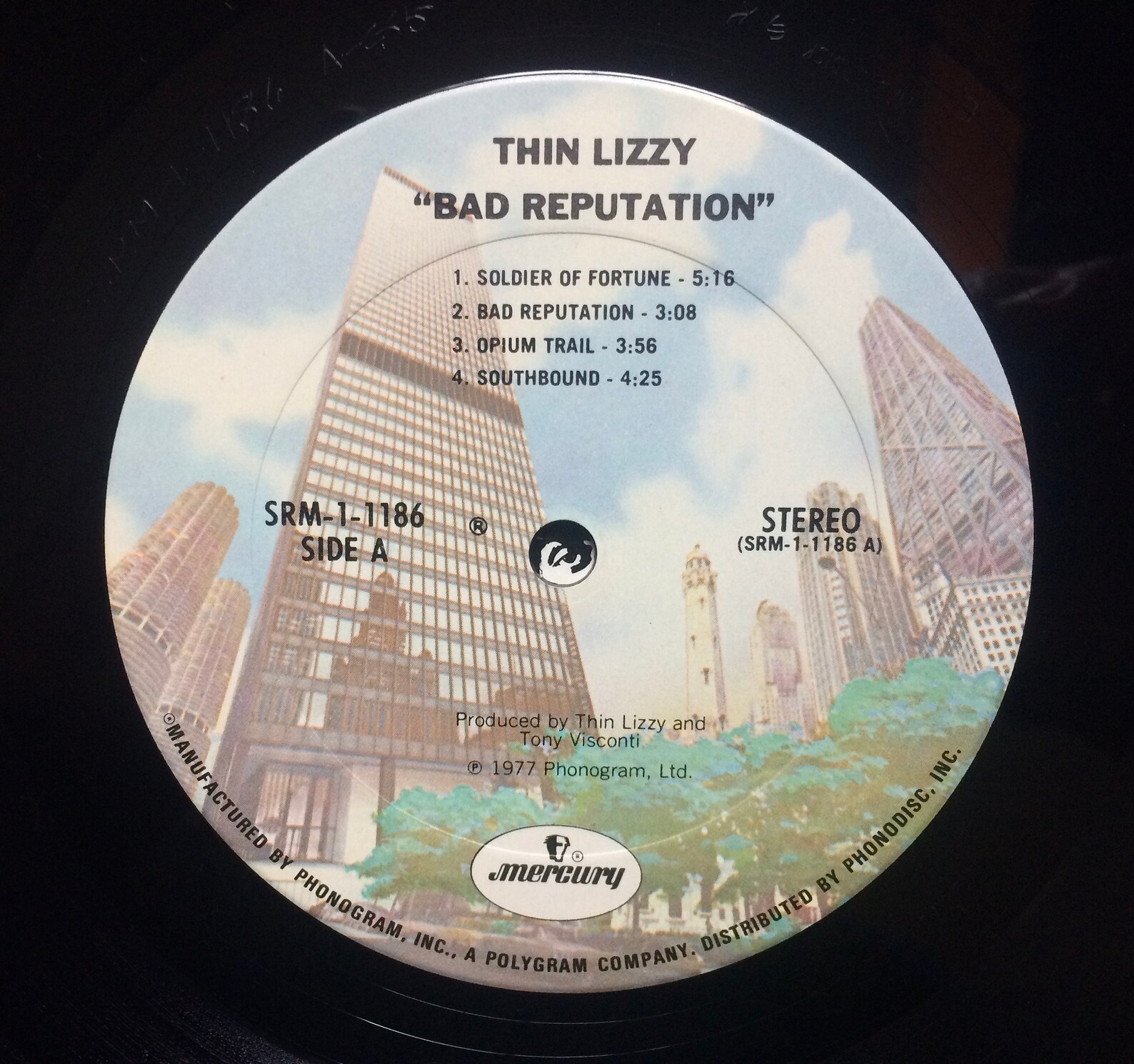 Thin Lizzy Bad Reputation 12 Vinyl Record Album LP Etsy
