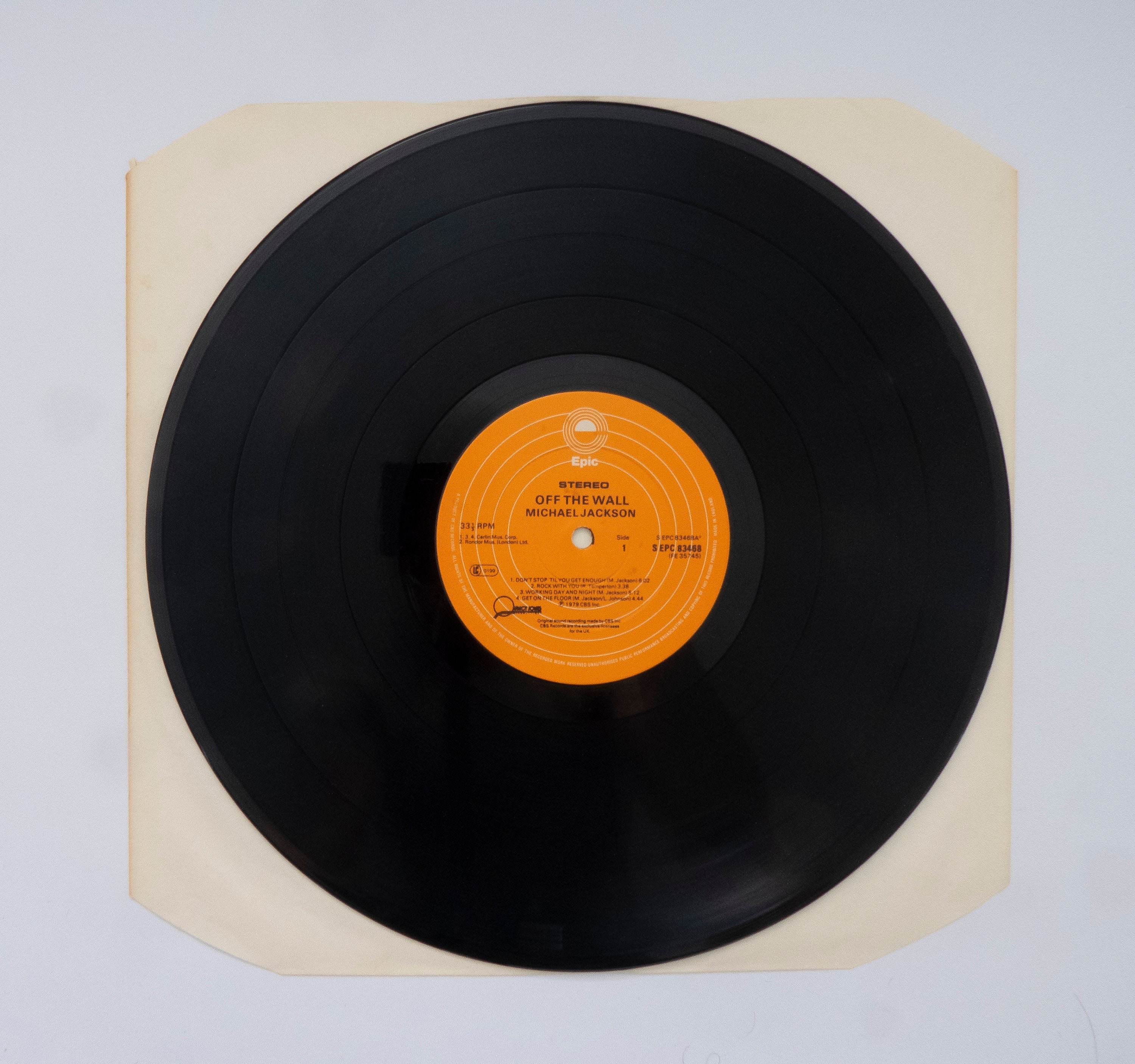 Michael Jackson Off The Wall 12 VinylPlatte LP Etsy