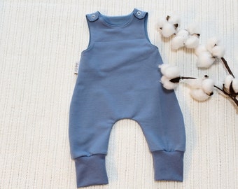 Romper long/ short baby made of organic jersey fabric selectable