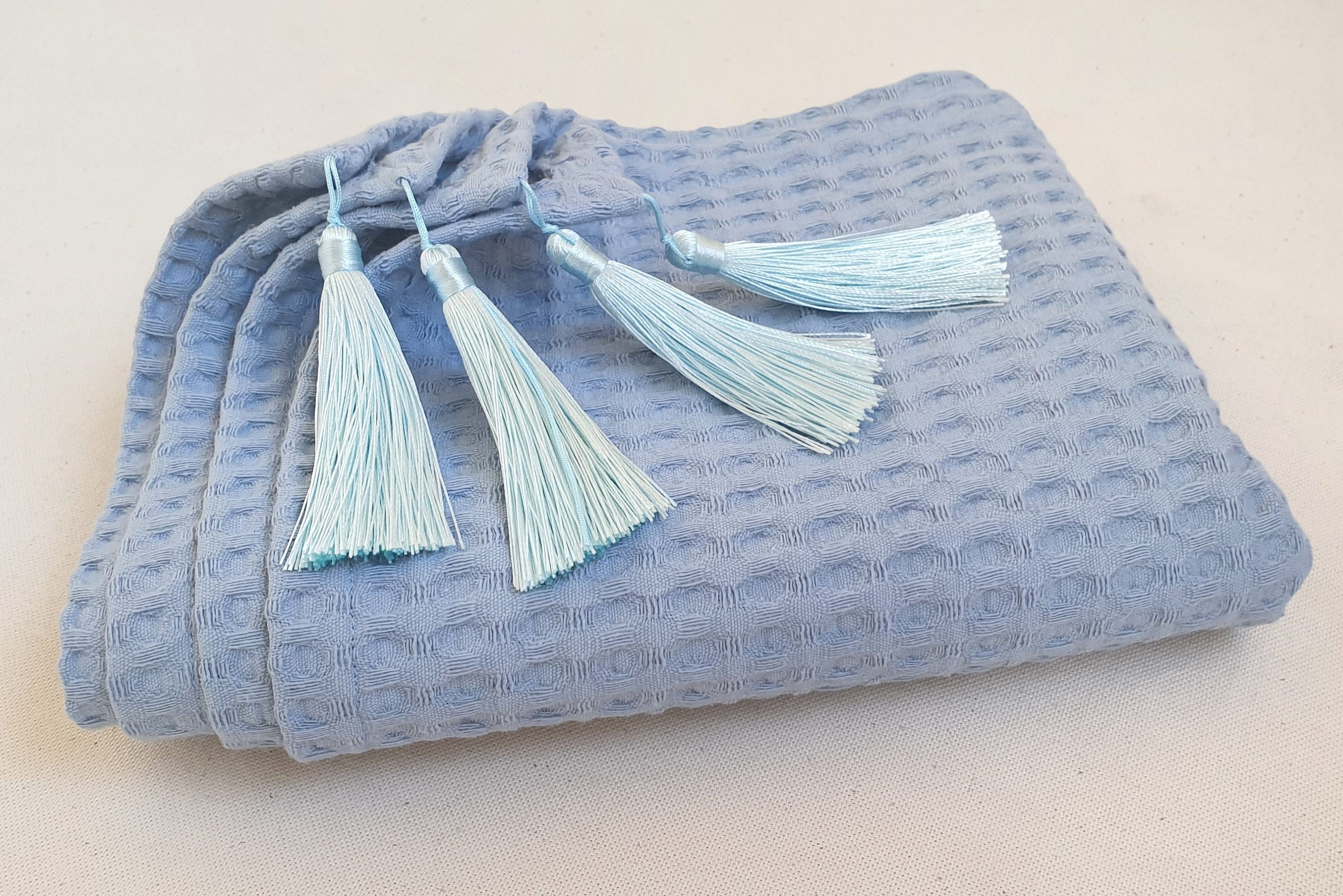 Baby boy blanket with tassels for new parent Newborn baby boy Etsy