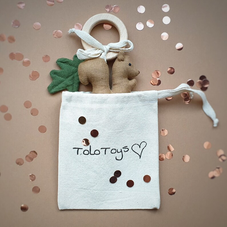 Squirrel Rattle Pregnant Mom Gift Pregnancy Gift for First Etsy