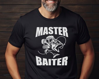 The Master Baiter svg, cool fishing shirt svg, father be fishing, fathers day shirt SVG, funny fishing svg, fathers day gift svg