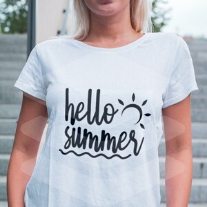 Hello Summer SVG, Summer svg,Summer shirt svg,vacation shirt svg,summer quite svg, cricut ,svg,png,dxf Files.