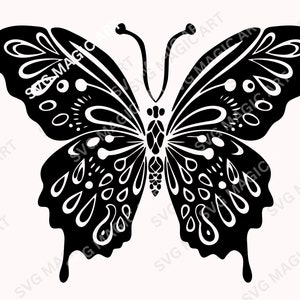 Layered Butterfly Svg for Cricut,Butterfly svg, Butterfly Clipart,Butterfly laser cut, Butterfly Cut File, Paper Cut Out, for Silhouette