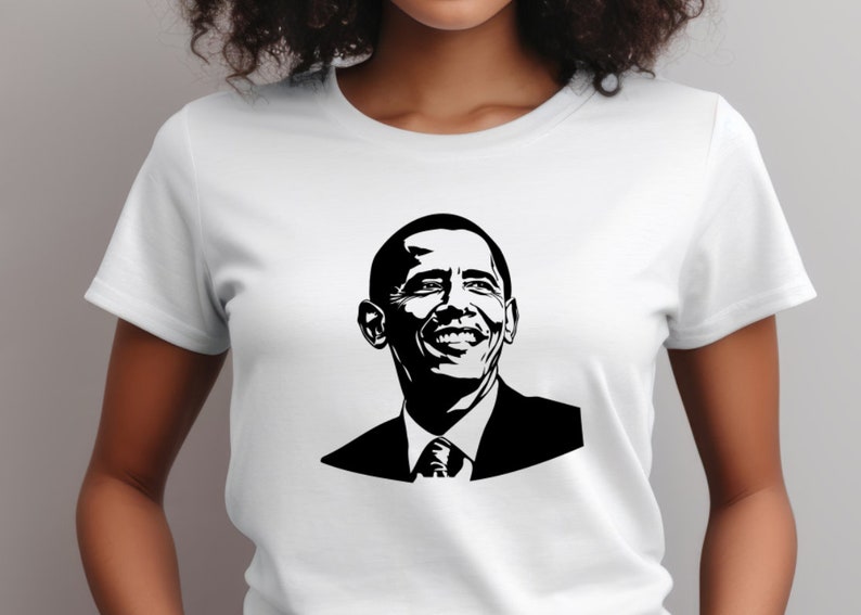 Barack Obama Smile Face Svg,black History Month Svg,historical Figures ...