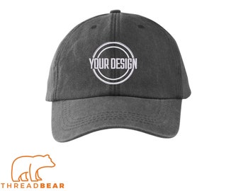 Custom Embroidered Hat /  Adams DAD Hat / Custom Logo / Custom Design Hat / Monogram Cap / Personalized Design / Embroidered Hat / Custom