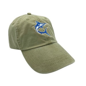 Blue Marlin Hat,  Marlin Cap, Summer Hat, Boating Hat, Vacation Hat, Fishing Hat, Offshore Hat, Dad Hat