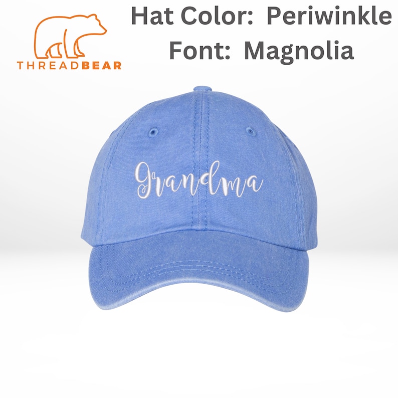 Custom Embroidered Hat Papa Hat Dad Hat Grandpa Hat Father's Day Hat Gift Grandad Cap image 8