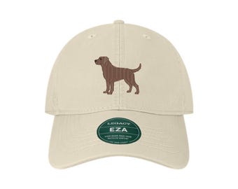 Embroidered Labrador Retriever Hat: Dog Mom Dad Cap
