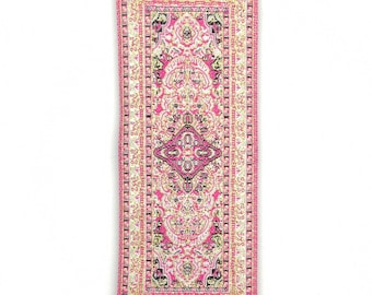 Handmade Turkish Carpet Wall Hanging - Evil Eye - Nazar Alloy