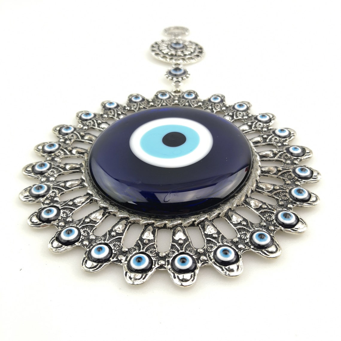 Handmade Wall Hanging Evil Eye Nazar Alloy Xmas Gift Etsy