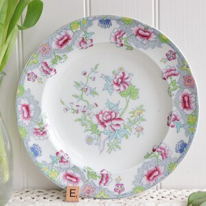 Antique Floral Plate by Copeland Spode Plate F