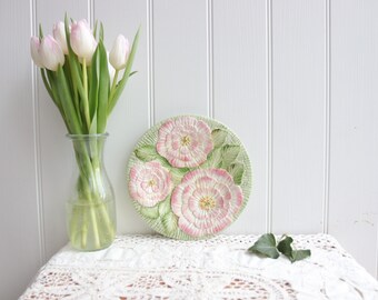 Decorative Pink Flower Plate - 2 available