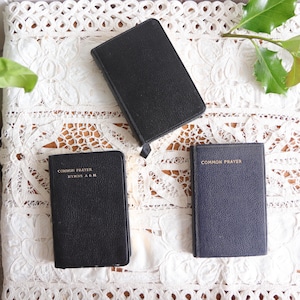 Vintage Common Prayer Books - 3 available - Made in England in the 1950s
