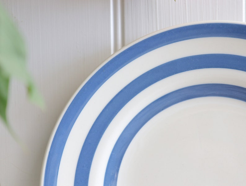 Vintage Cornishware Dinner Plates 2 available. image 3