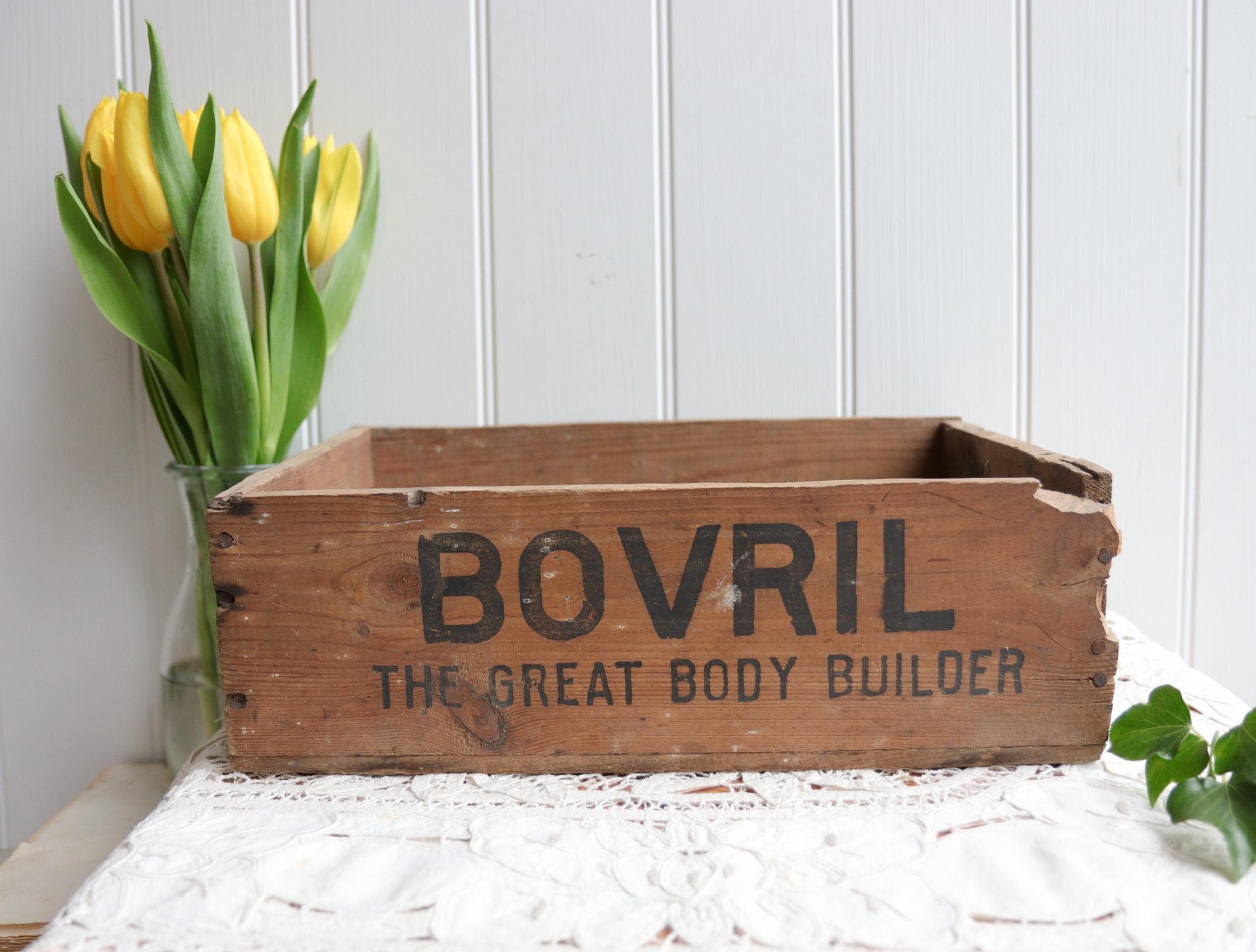 Vintage Bovril Box - Etsy