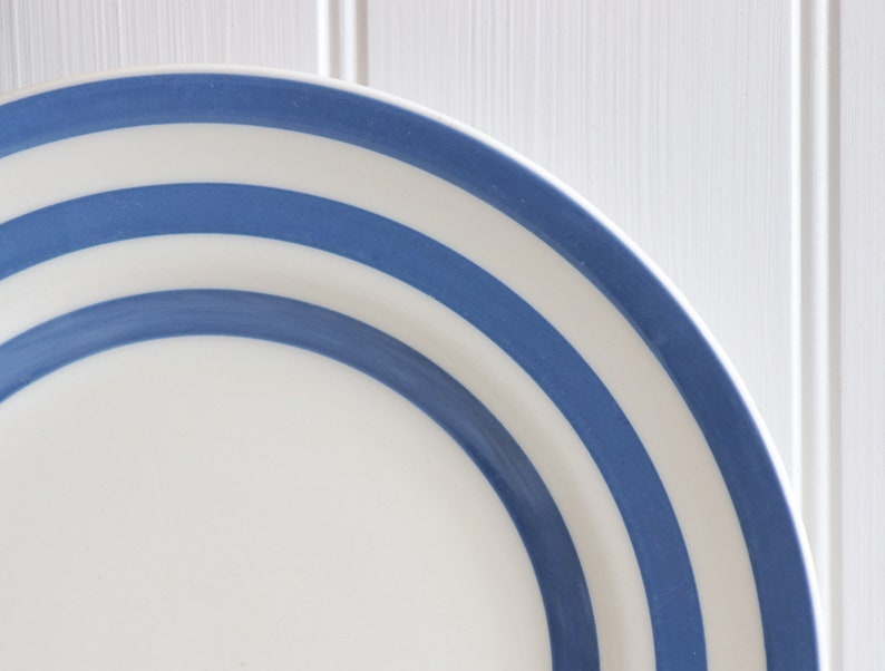 Vintage Cornishware Dinner Plates 2 available. image 4