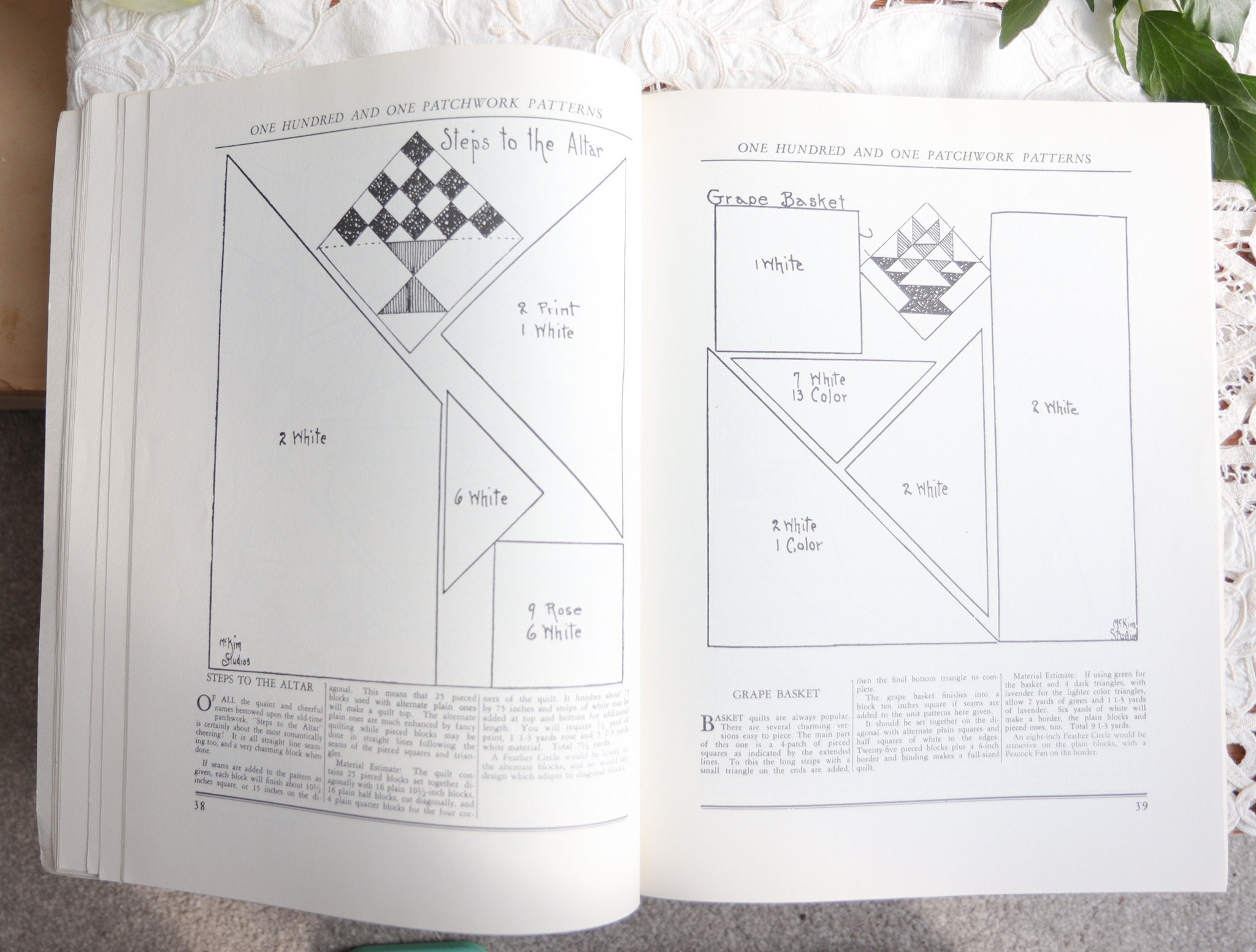 Vintage 101 Patchwork Patterns by Ruby Mckim - Etsy