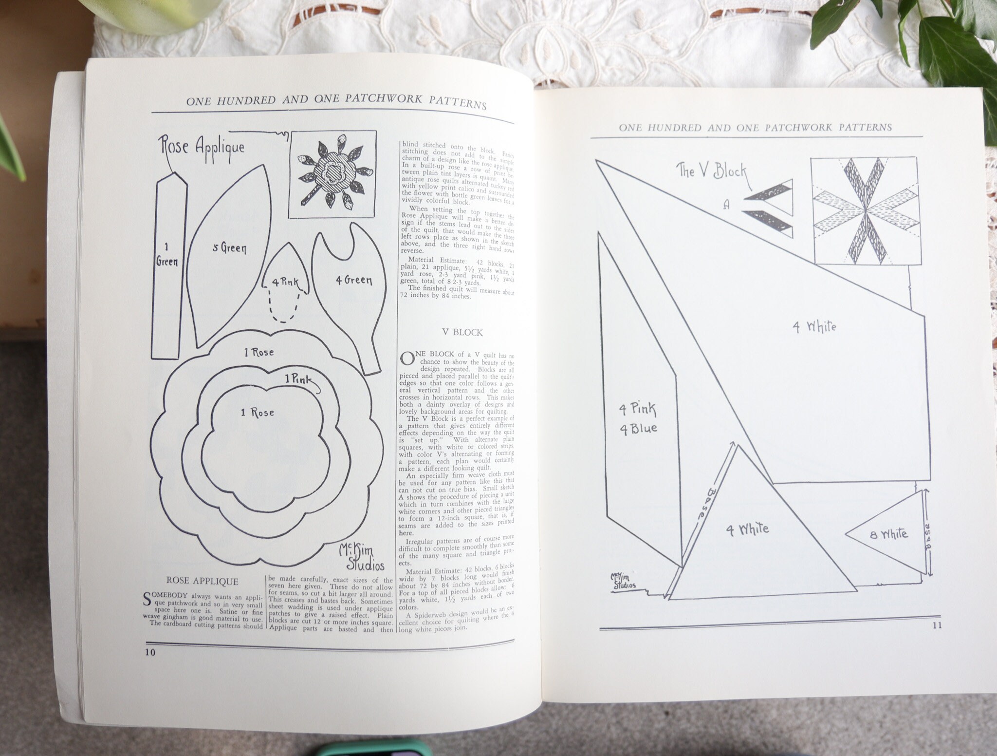 Vintage 101 Patchwork Patterns by Ruby Mckim - Etsy