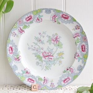 Antique Floral Plate by Copeland Spode Plate C