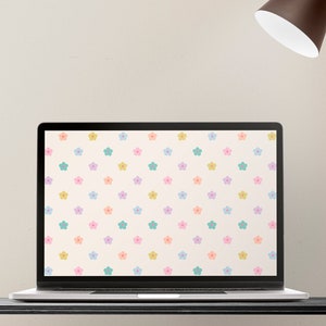 Flowers desktop background | Cute laptop wallpaper | Pastel desktop wallpaper | Trendy laptop wallpaper | Girly MacBook wallpaper