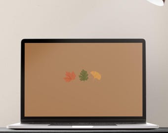 Fall desktop wallpaper | Autumn aesthetic desktop background