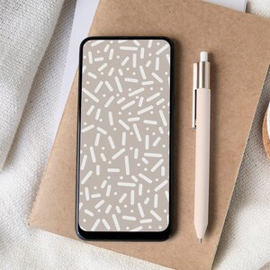 Minimal phone wallpaper | Abstract iPhone lock screen | Neutral phone home screen | iPhone background | Android phone trendy wallpaper
