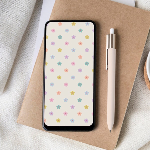Flowers iPhone wallpaper | Android pastel lockscreen | Boho homescreen | Floral wallpaper | Cute phone wallpaper | Girly phone background|