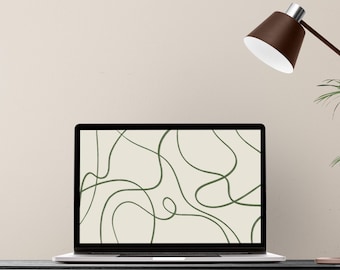Abstract Desktop Wallpaper | Boho desktop screensaver