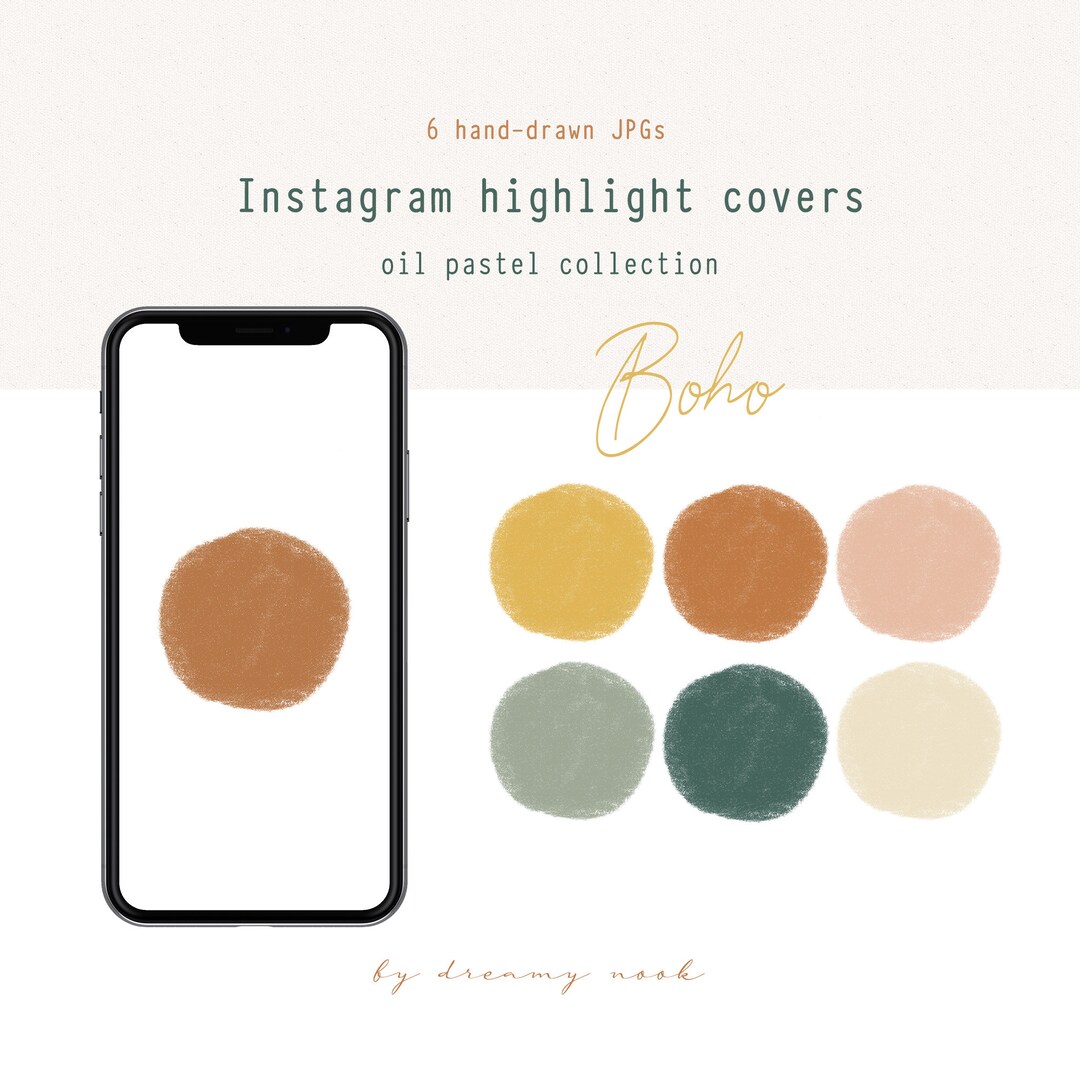 6 Earth Tone Instagram Highlight Covers IG Covers Minimal - Etsy