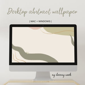 Aesthetic desktop background | Minimal desktop wallpaper | Boho laptop wallpaper | MAC, WINDOWS wallpaper | Trendy screensaver