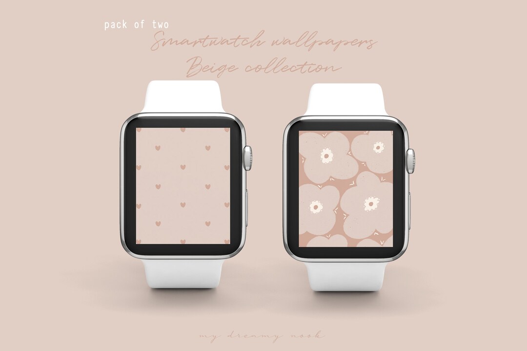 Watch Wallpaper Lock Screen Apple Watch Face Smartwatch Etsy