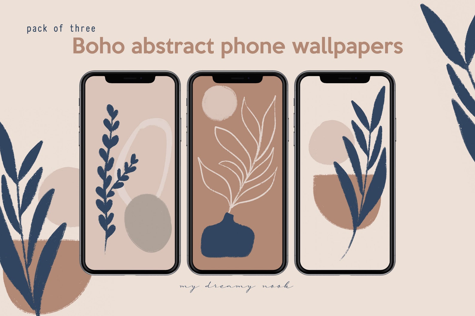 Boho Screensavers Iphone Wallpaper Lockscreen Iphone Boho | Etsy