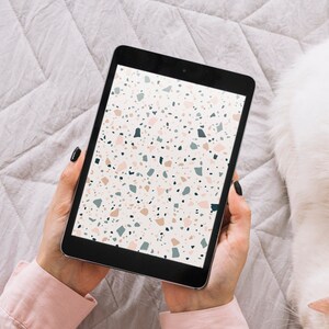 terrazzo iPad wallpaper