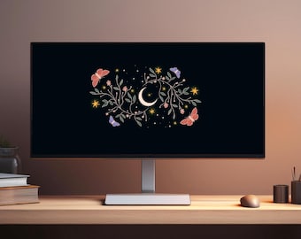 Witchy desktop wallpaper | Halloween desktop screensaver