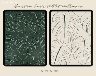 Boho iPad Wallpaper | Botanical Digital Download