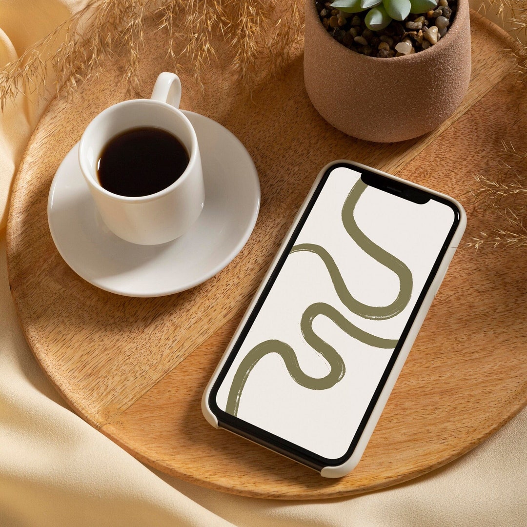 Minimalist iPhone Wallpaper | Neutral Lock Screen Wallpaper | Simple