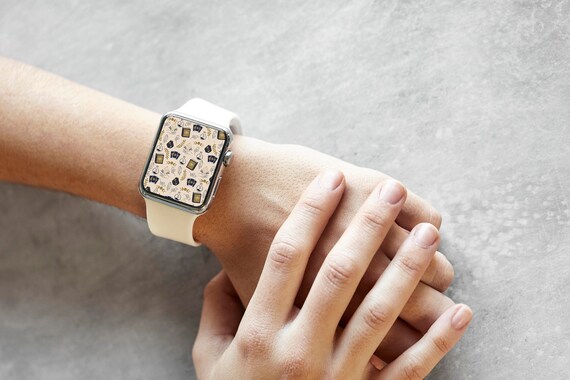 Witchy Smartwatch Wallpaper: Esoteric Celestial Design